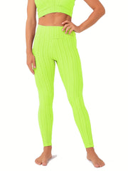 Honeycomb Yoga Leggings With Pocket High Waist Sports Tight Pants