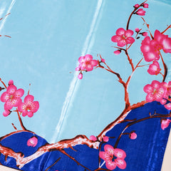 Flower Print Scarf Bandana Head Wrap For Women