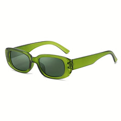 Rectangular Frame Sunglasses Small Frame UV400
