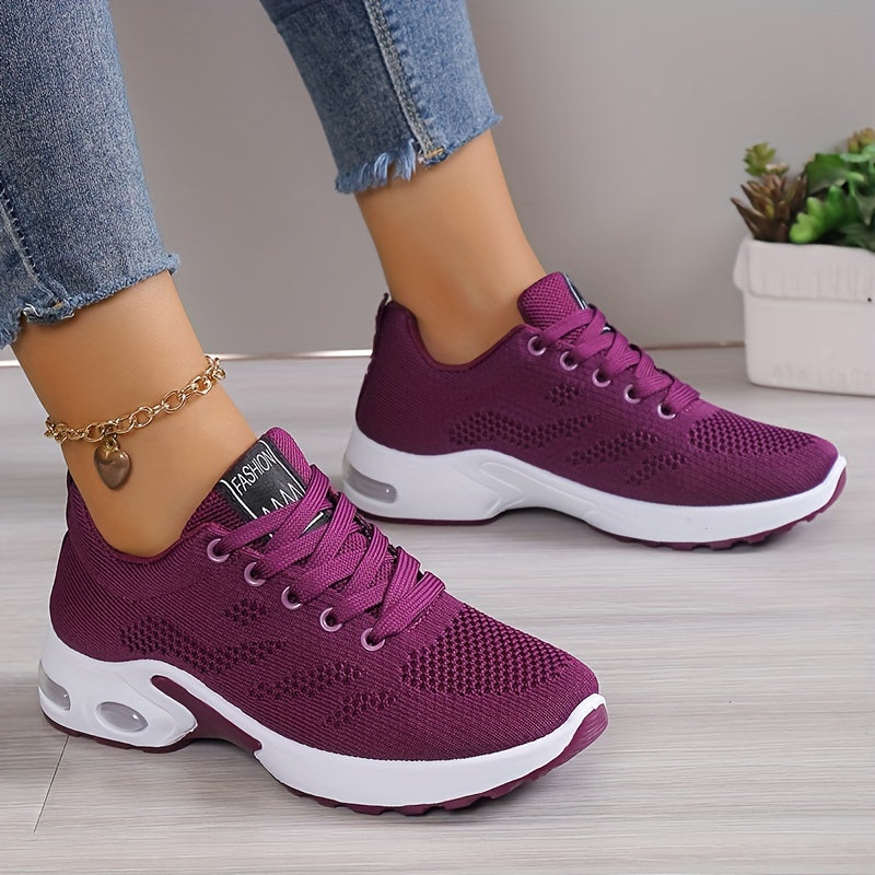 Women's Air Cushion Running Shoes Lightweight Mesh Breathable Sneakers