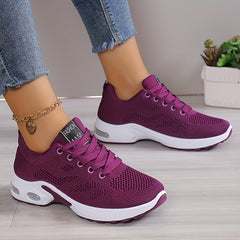 Women's Air Cushion Running Shoes Lightweight Mesh Breathable Sneakers