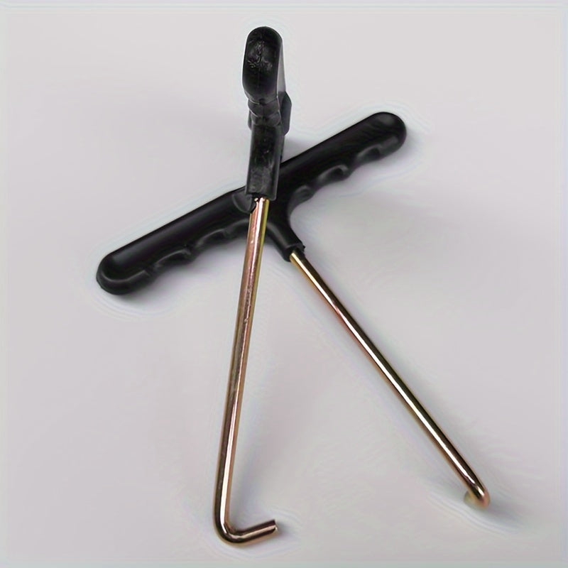 Trampoline Spring Pull Tool T Hook Tent Peg Extractor
