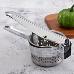 Stainless Steel Potato Presser Masher Ricer Effortless Press Mash