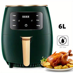6L 2400W Air Fryer Oven LED Digital Touch Screen Air Fryer