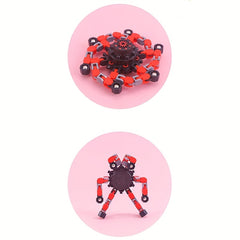 3pcs Mech Chain Spinning Gyroscope DIY Stress Toy