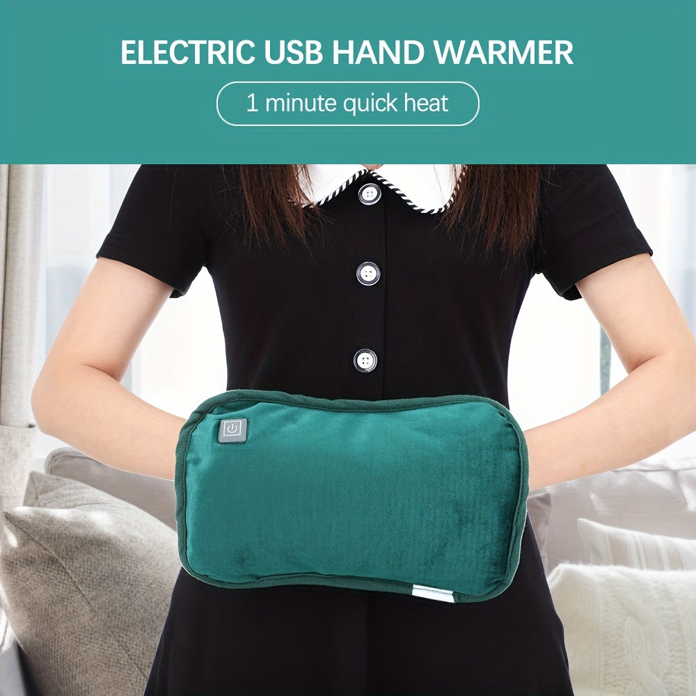 Graphene Hand Warmer USB Plug in Portable Foot Warmer for Winter Camping