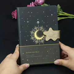 Creative Paper Magnetic Notebook DIY Hand Painted Journal