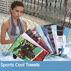 Sports Ice Cooling Towel Quick drying Sweat absorbing Towel