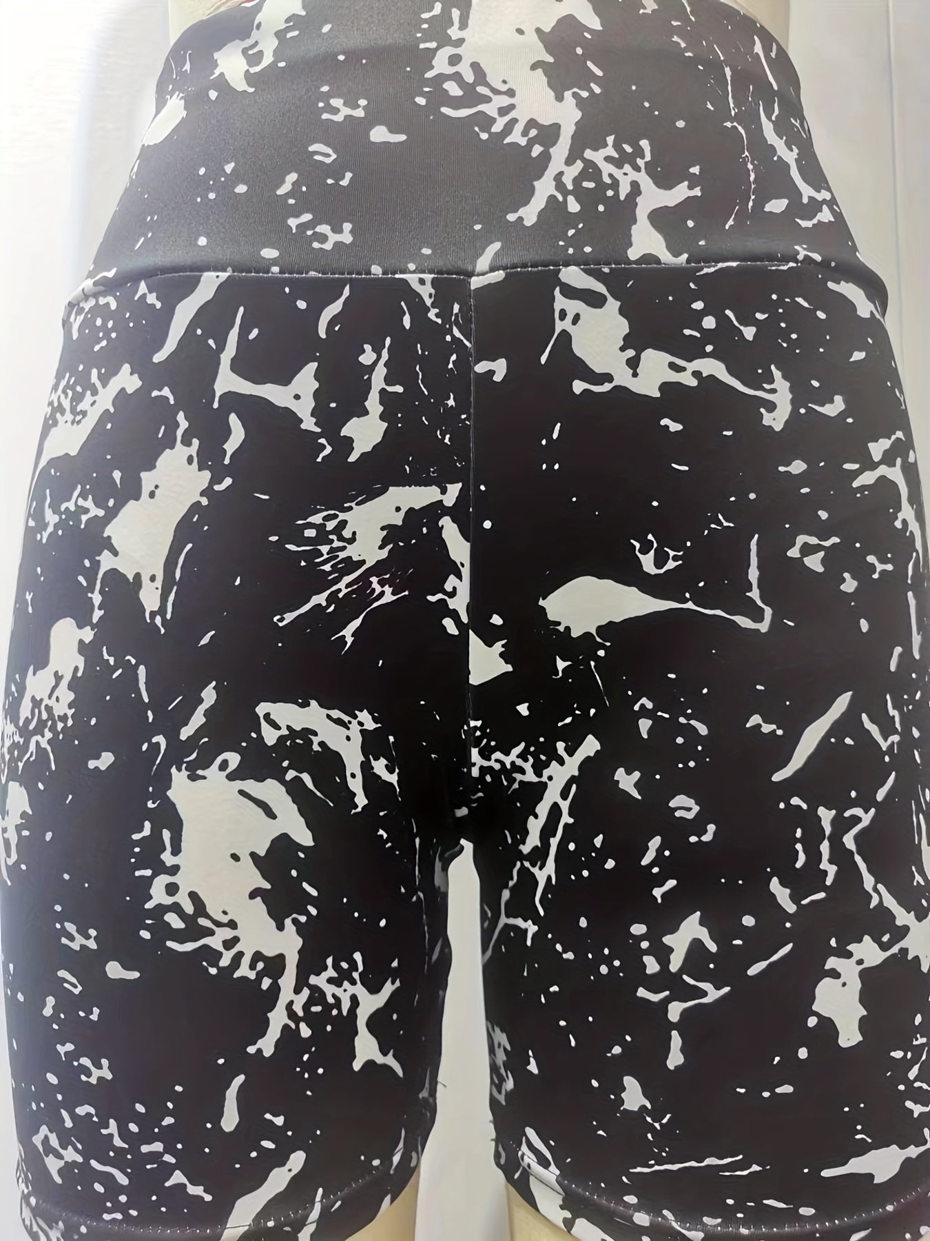 Women's High Waist Sports Shorts Stretch Workout Yoga Shorts