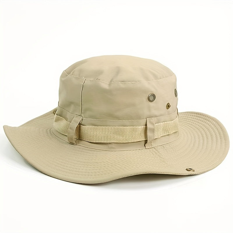 Men's UV Protection Bucket Hat for Outdoor Activities