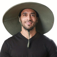 Oversized Brim Bucket Hat Outdoor Sun Protection Summer Hiking Sand