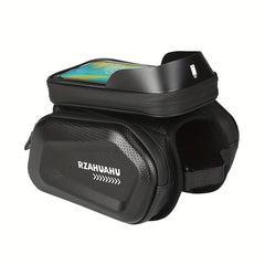 Bicycle Saddle Bag Hard Shell Double Side Bag Waterproof Mobile Phone Bag