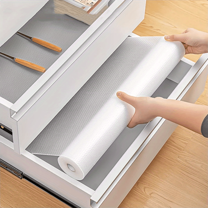 Clear Shelf Liners Waterproof Non Slip Fridge Liner Mats