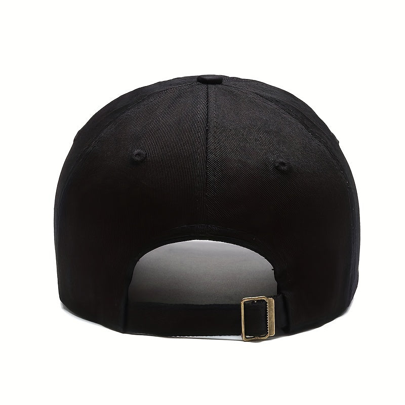 Men's Embroidered Hip Hop Sun Block Baseball Cap