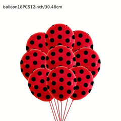 Ladybug Themed Party Supplies Set
