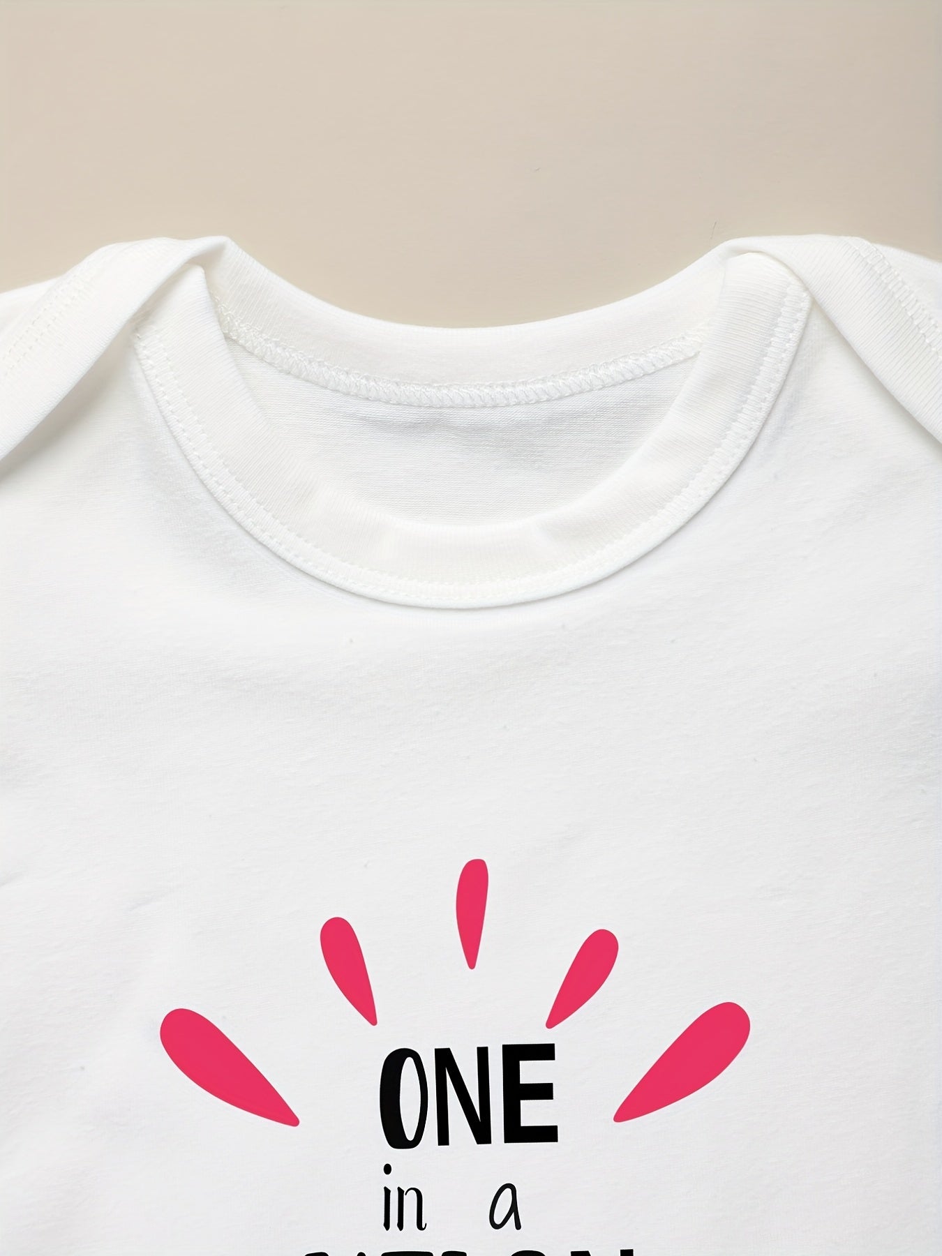 Watermelon Graphic Print Short Sleeve Round Neck Onesie