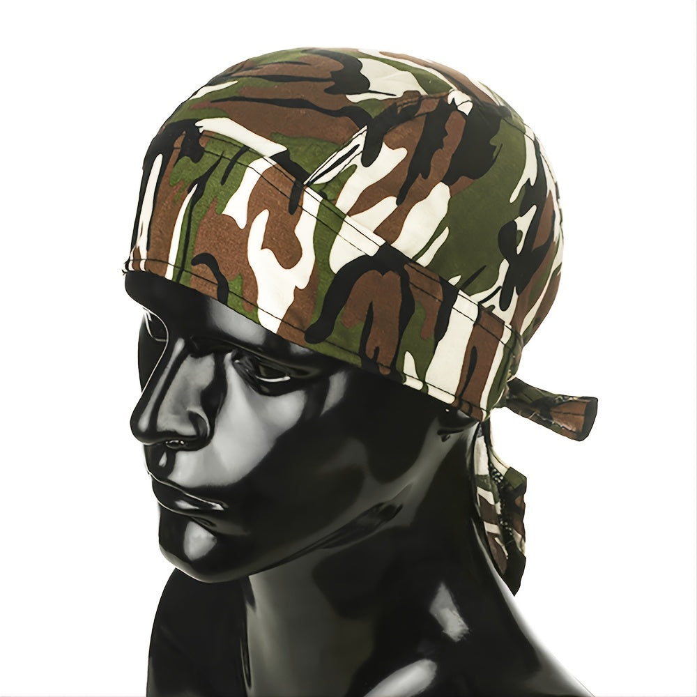 Camouflage Pirate Hat Men's Military Cap