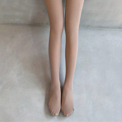 Women's High Waisted Thermal Pantyhose Slim Fit Leggings