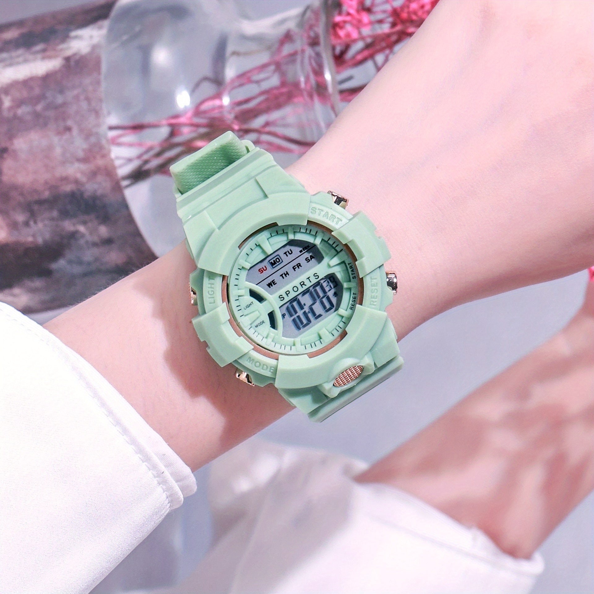 Kids LED Silicone Watch Teen Casual Gift