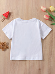 Baby Girls Casual Cotton Wild Like My Curls T shirt