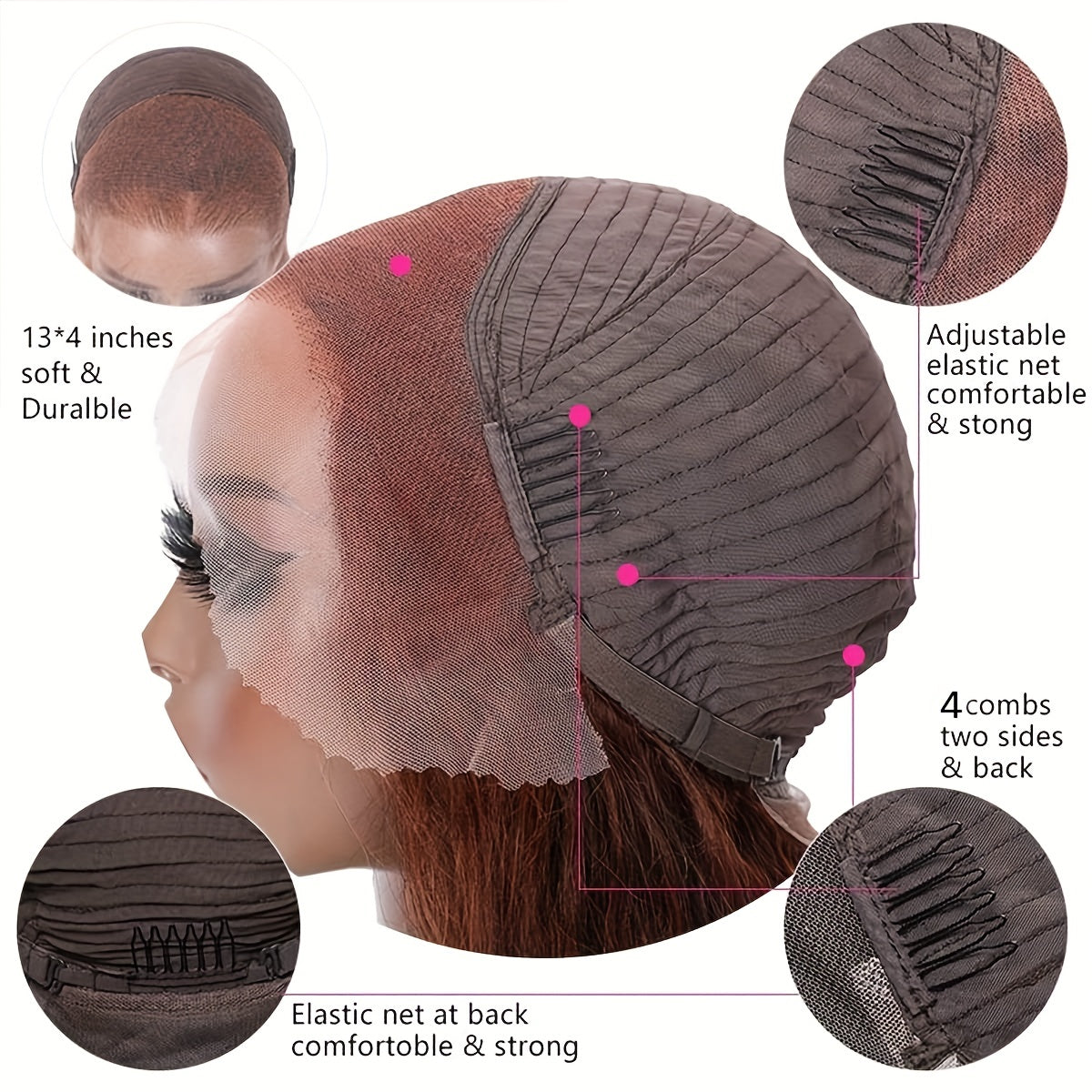 Short Straight Bob Cut Lace Front Human Hair Wig 180 Density Natural Hairline