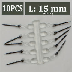10pcs Metal Spike Bait Hook Set Fishing Tackle Accessories