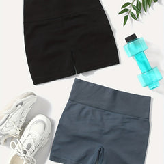 High Waist Yoga Sports Shorts for Women Activewear