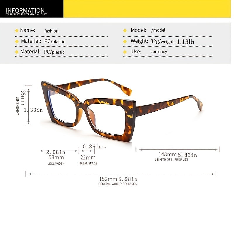 Cat Eye Frames Ladies Vintage Glasses Frame