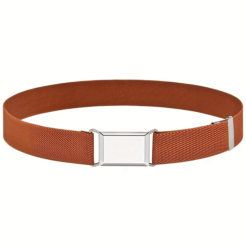 Girls Stretch Waist Belt for Jeans Pants Dress, Adjustable Elastic Waistband