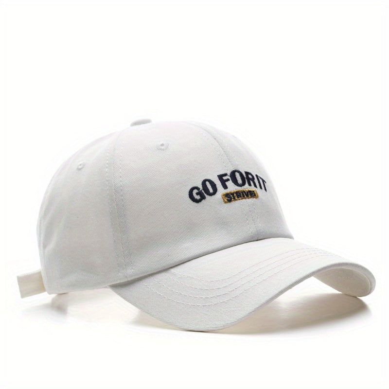 Embroidered Baseball Hat Adjustable Outdoor Sun Hat