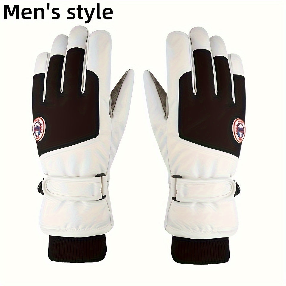 Winter Gloves Touch Screen Anti Slip Waterproof Windproof Warm Gloves