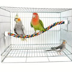 Parrot Cage Rope Toy Bird Standing Stick Exercise Perches Toy