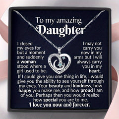 Love Knot Necklace for Daughter - Gift for Children