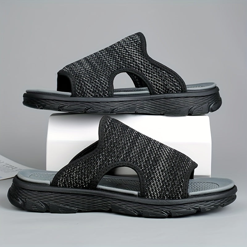 Men's Comfortable Non Slip Platform Slides for Summer