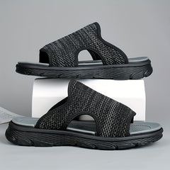 Men's Comfortable Non Slip Platform Slides for Summer
