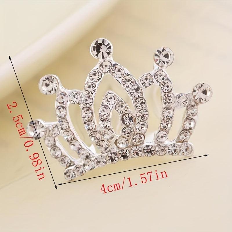 Crown Hair Comb Decorative Hair Accessories for Girls