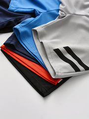 5pcs Boy's Shorts Elastic Waist Bottoms Comfy Soft Kids Active Clothes