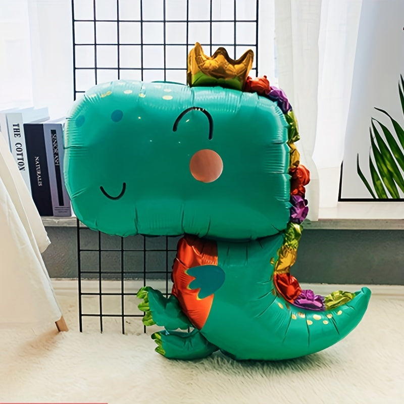 Dinosaur Cartoon Birthday Party Balloon Decor