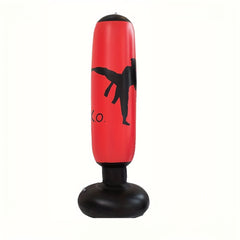 Inflatable Boxing Bag Stand 63in Fitness Training Punching Bag