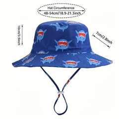 Shark Fisherman's Hat Breathable Wide Brim Sun Protection Bucket Hat