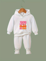 Strong As Hell Hooded Sweatshirt Girls Comfy Hoodies Pullover & Sweatpants