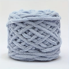 Soft Polyester Blended Crochet Yarn for DIY Scarves and Hats