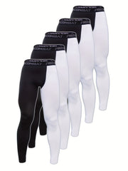 Men's Quick Dry Compression Pants for Outdoor Running Training