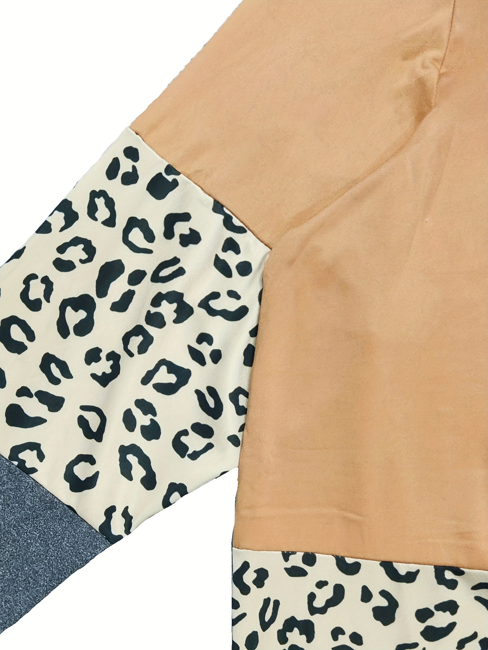 Leopard Print Long Sleeve Cardigan