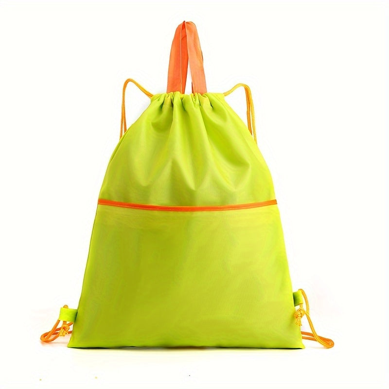 Double layer Sports Fitness Bag with Zipper Pocket