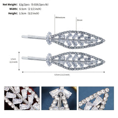 Crystal Wedding Bride Hair Comb Rhinestone Bridal Hair Piece