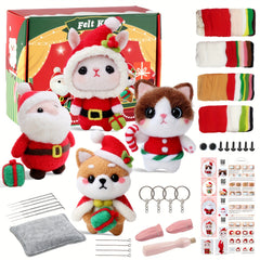 Wool Felt Kit Hand Christmas Decoration Material Package