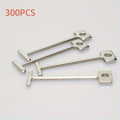 100-300pcs Tile Leveling System Steel Needle Head 304 Reinforced T-shaped Nail