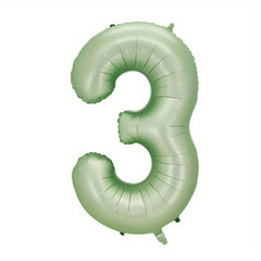 40 Inch Olive Green Aluminum Foil Balloon for Kids Birthday Party