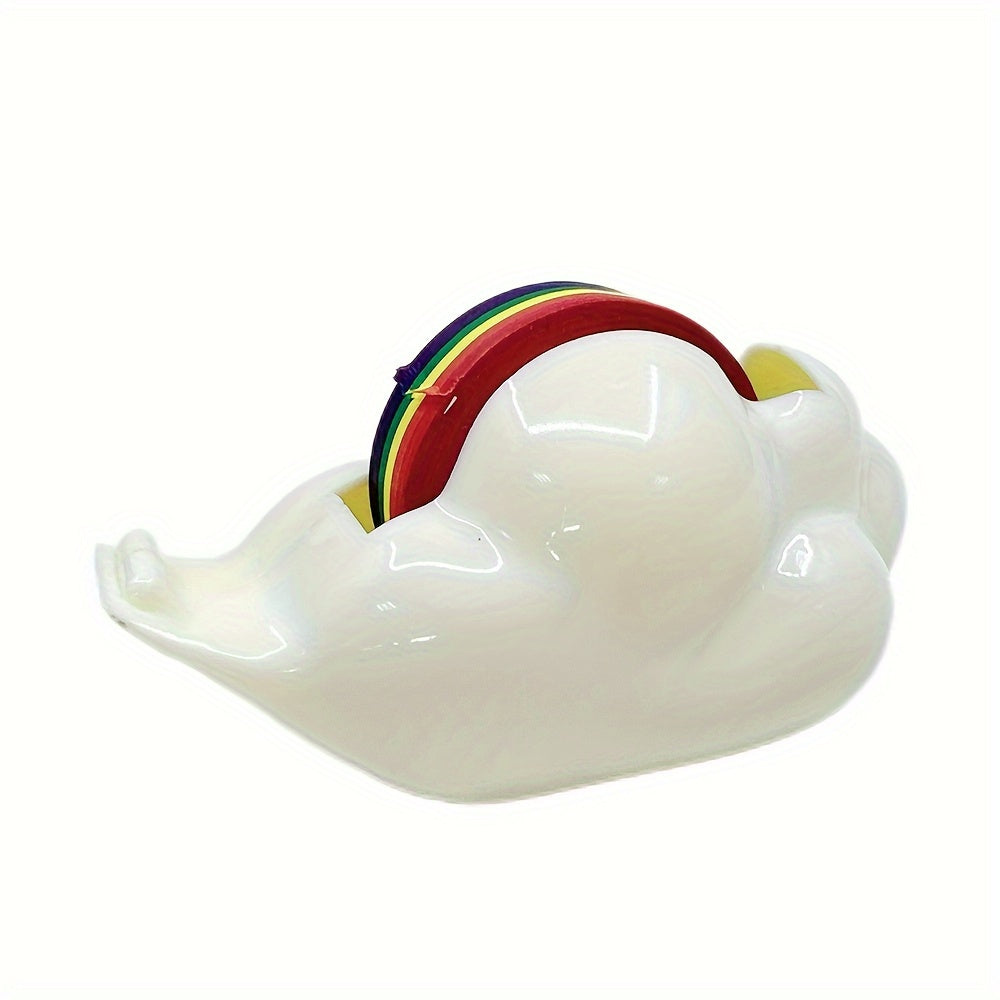 Cartoon Cloud Rainbow Tape Dispenser & Cutter